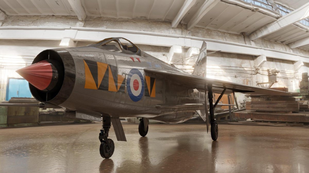 Инглиш электрик Лайтнинг с крылом изменяемой стреловидности