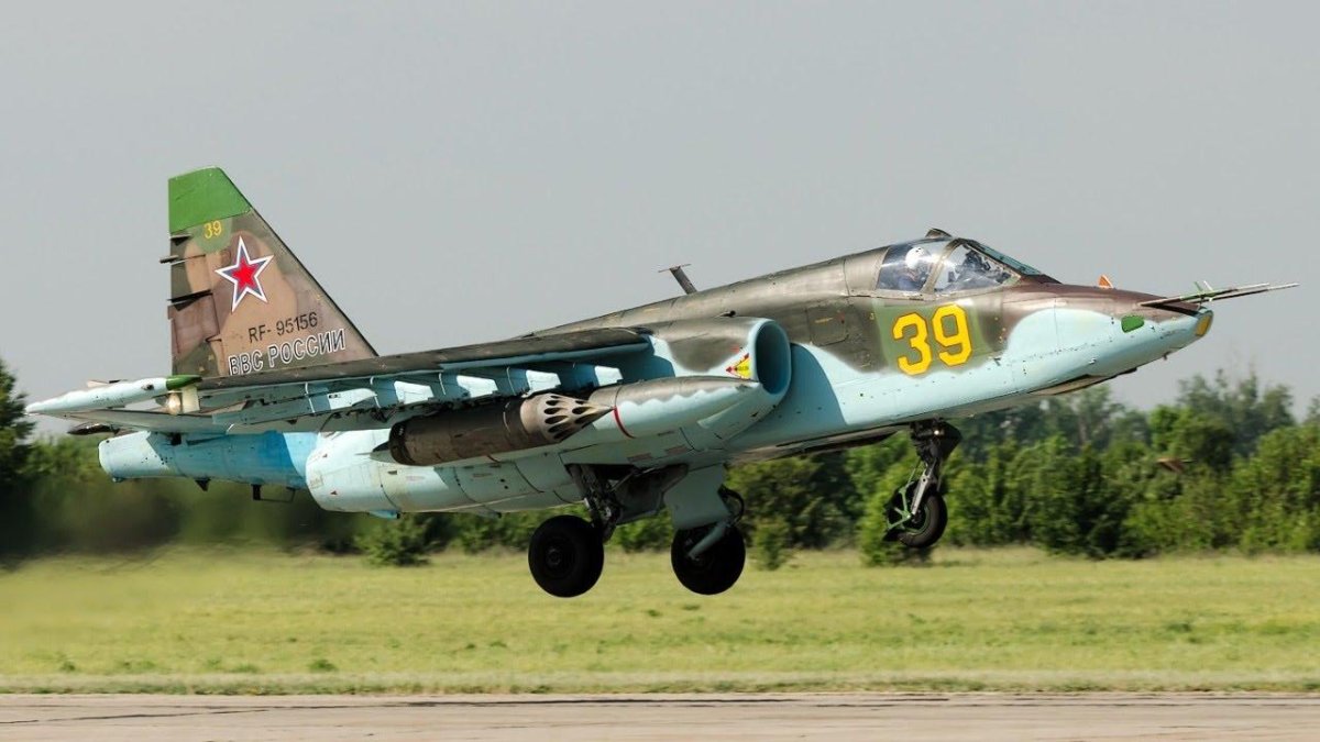 Грач самолет Су 25