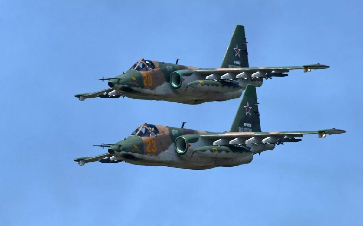 Штурмовик Су-25 Грач