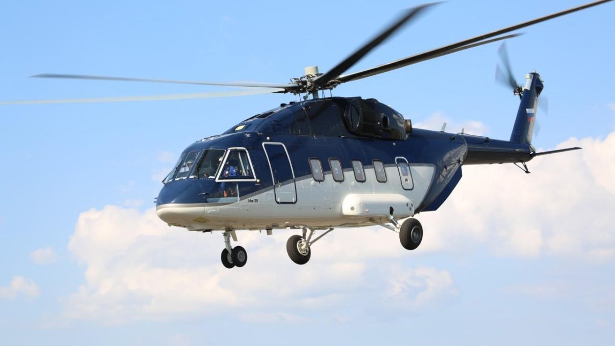 Вертолет ми-38т