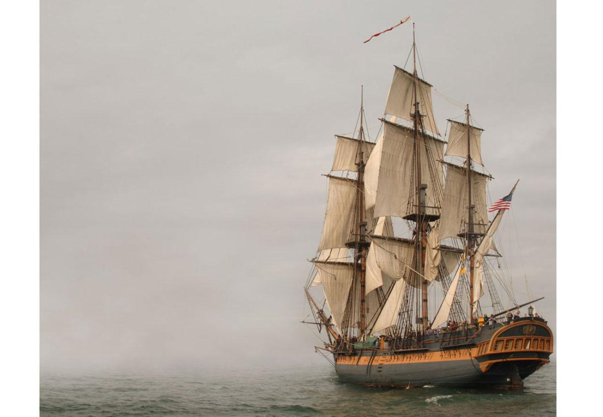 Барк Фрегат Бригантина