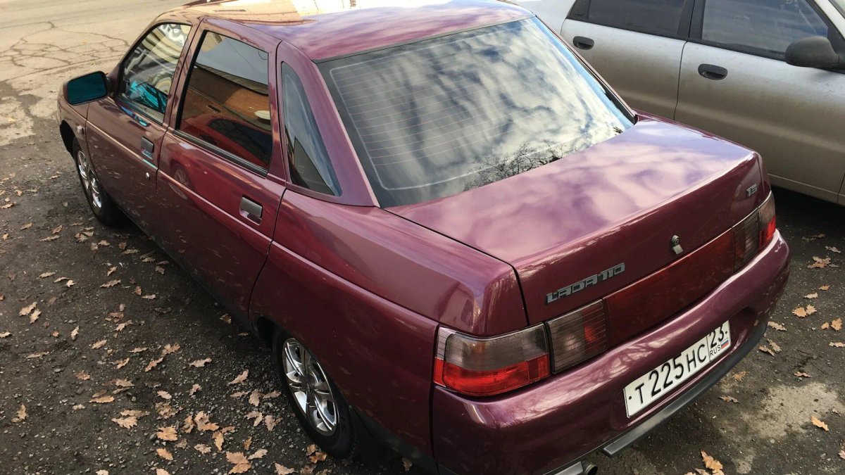 ВАЗ 2110 цвет коралл