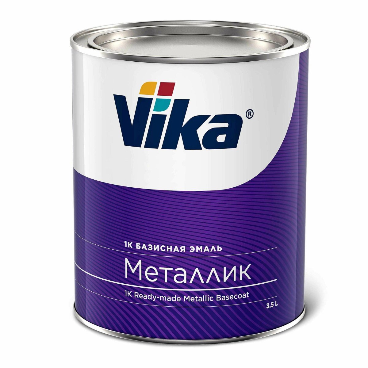 Vika базисная эмаль металлик