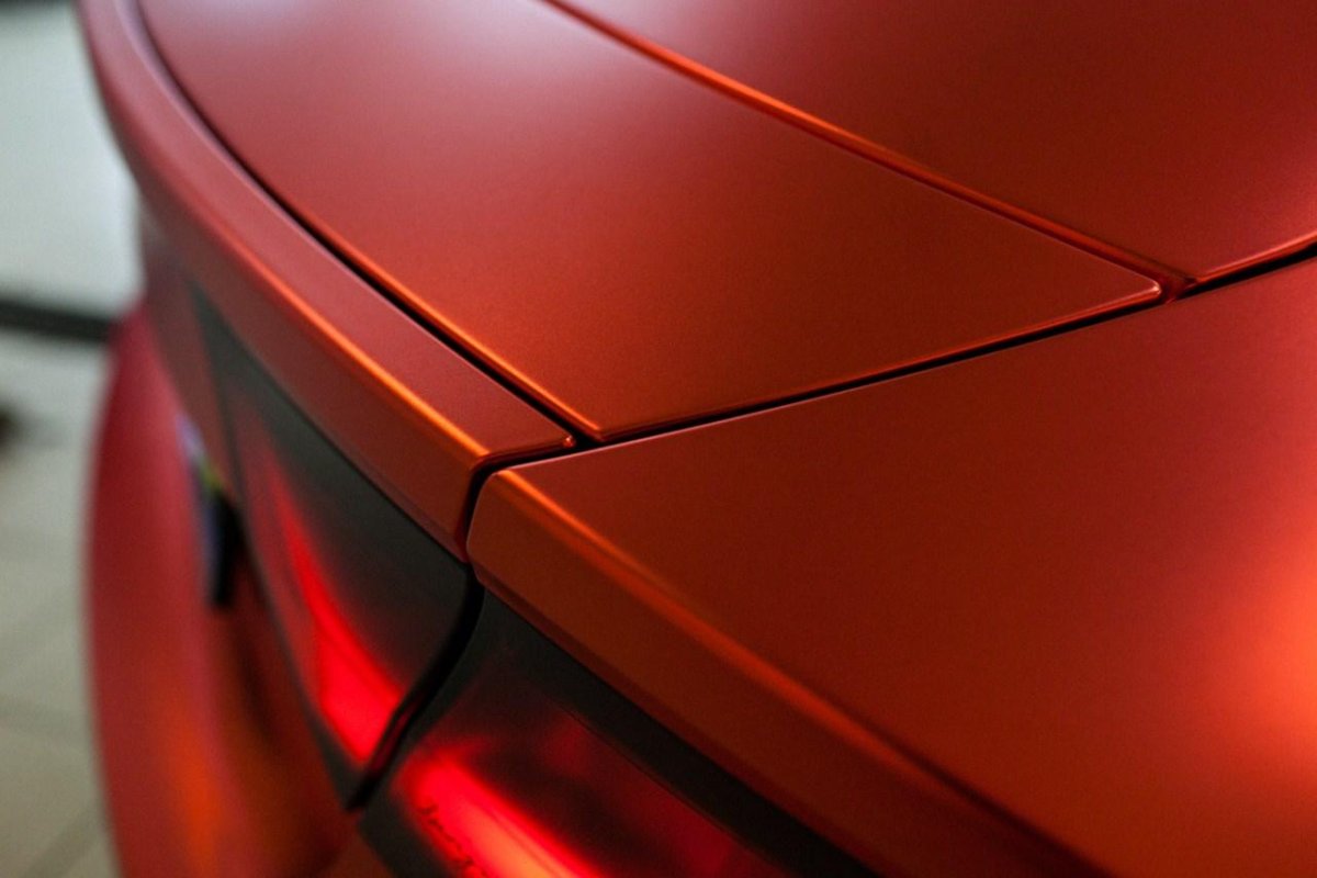 Красная матовая Audi a7