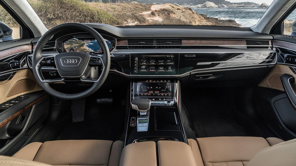 Audi a8l 2021 салон