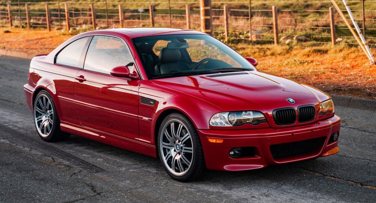 BMW e46 Coupe Red