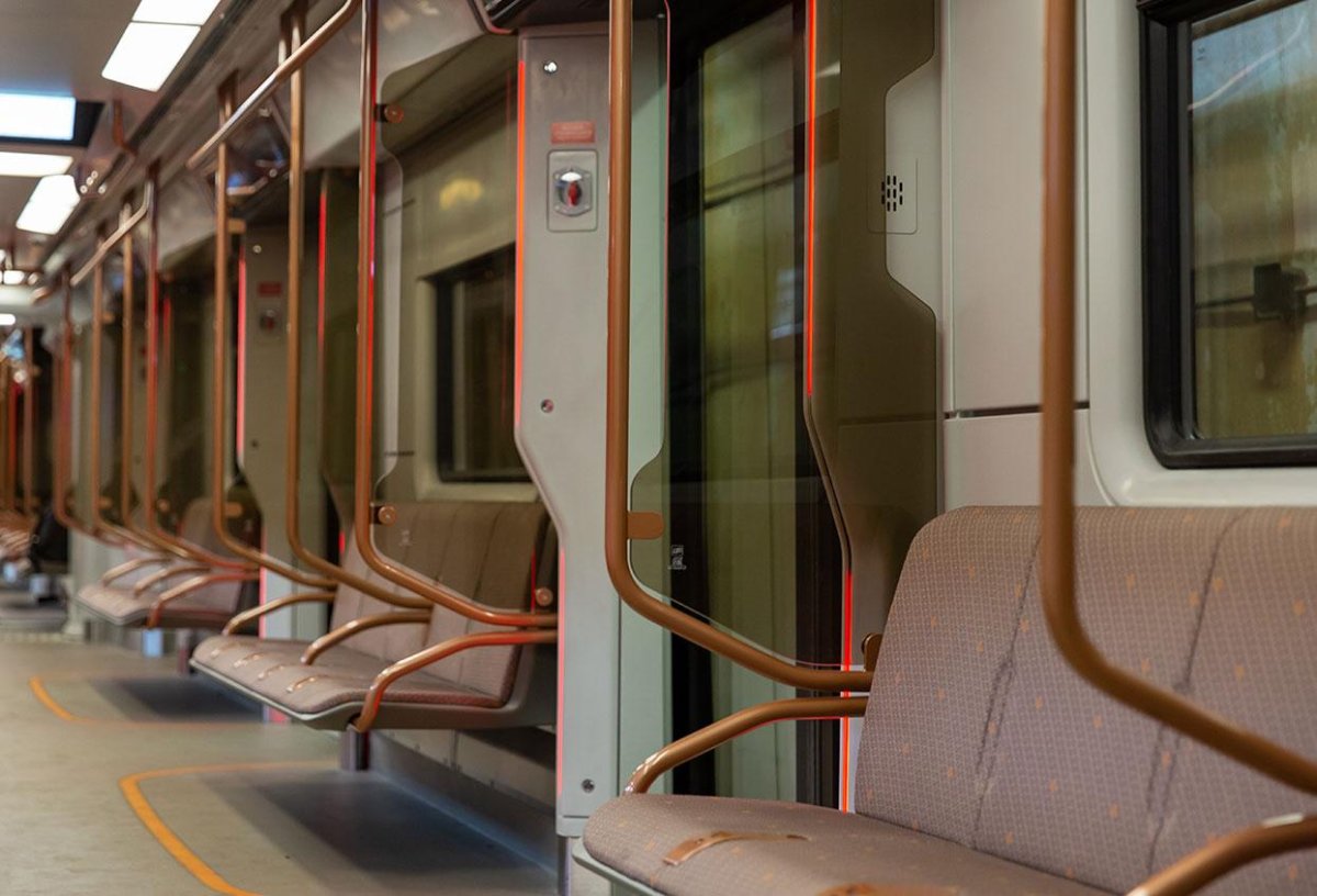 Вагон метро Москва 2020