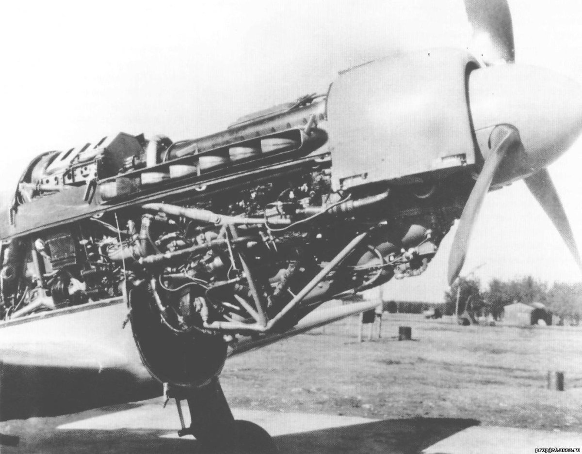 М-107 двигатель авиационный