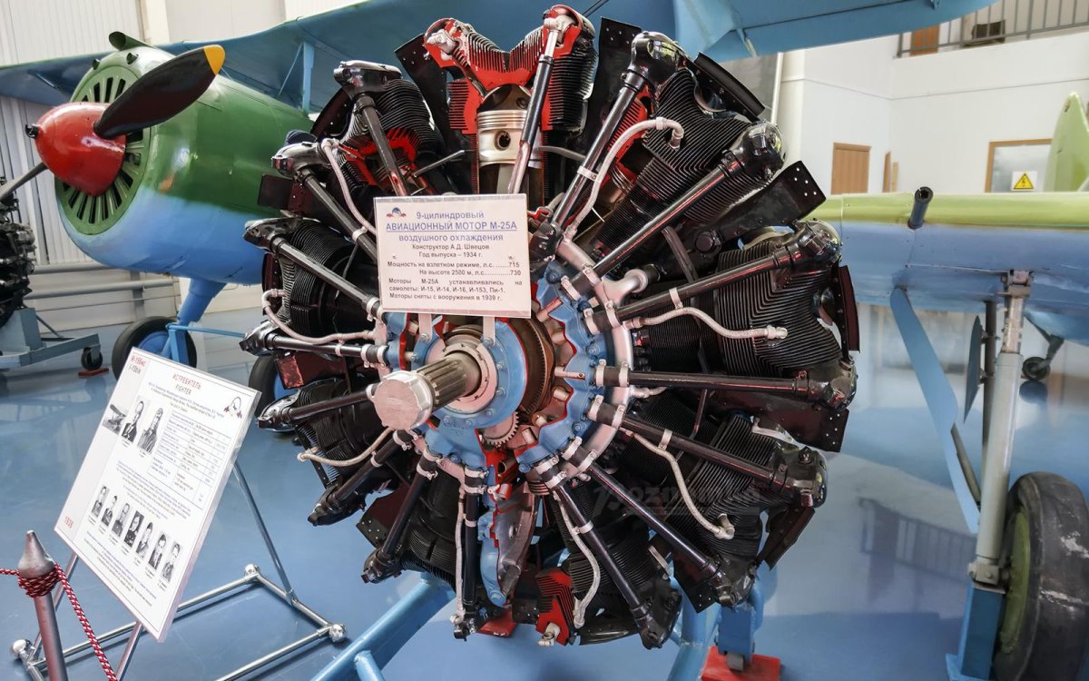 Авиадвигатель м-62