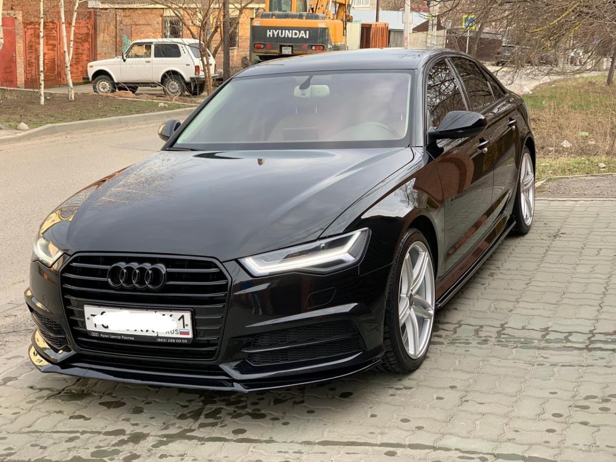 Audi a6 c7 антихром