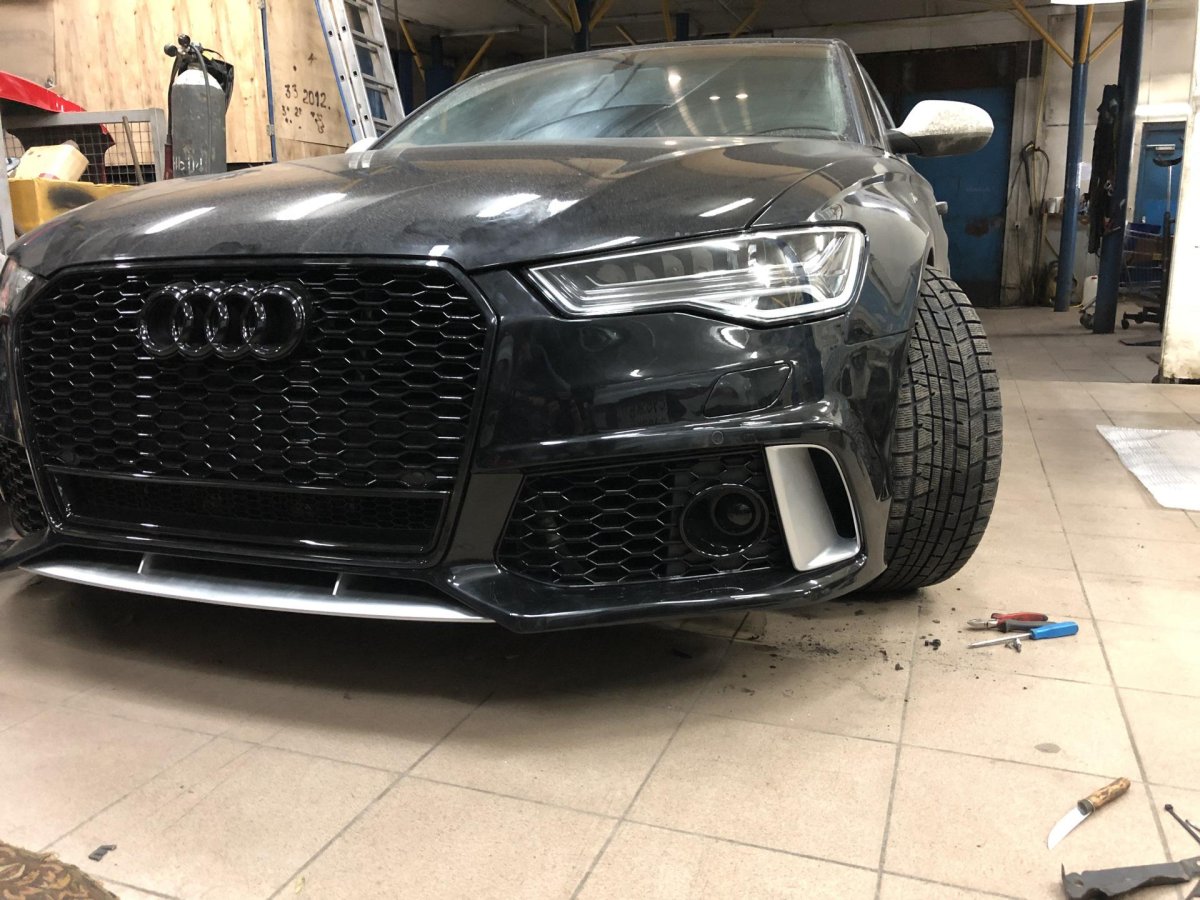 Audi a6 c7 обвес rs6