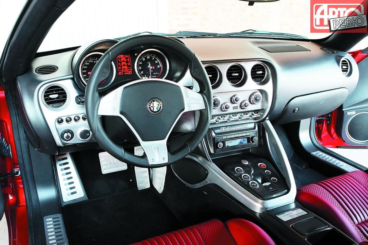 Alfa Romeo 8c салон