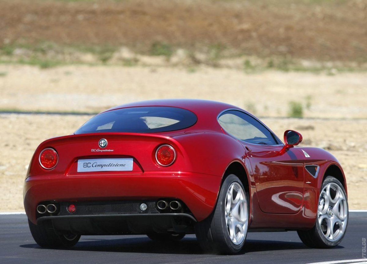 Alfa Romeo 8c топ Гир