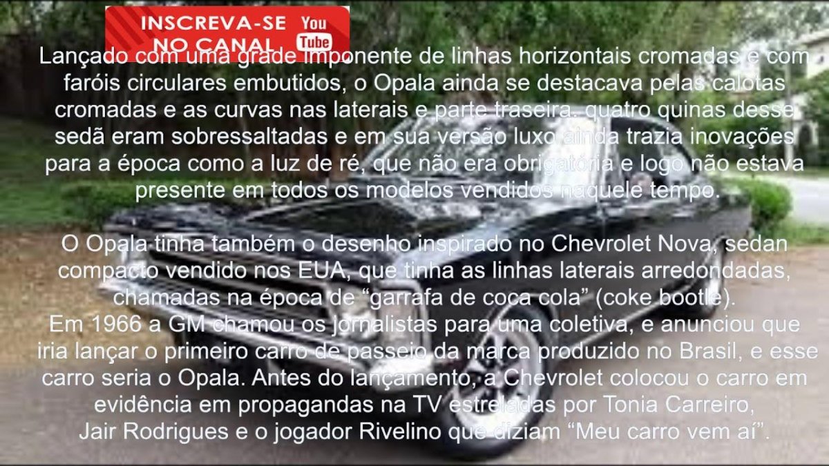 Chevrolet Opala Gran luxo