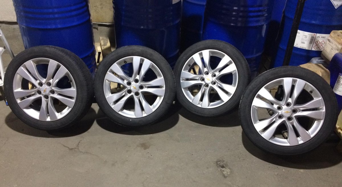 Колеса р17 на Шевроле Круз