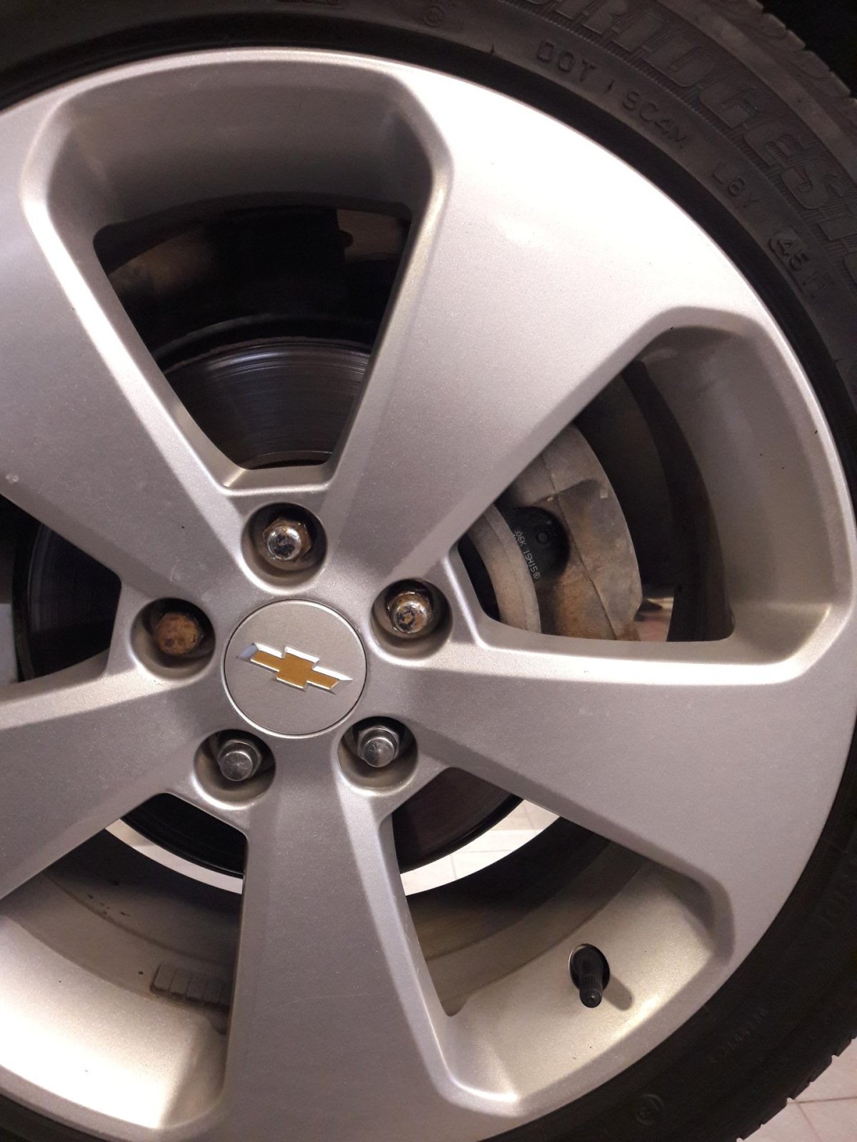 Колеса Шевроле Круз r16 размер штатный