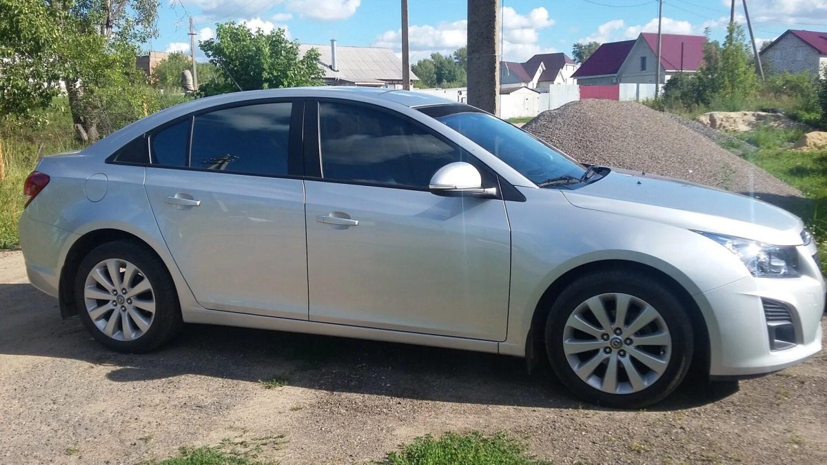 Шевроле Круз на 17 дисках от Опель Астра