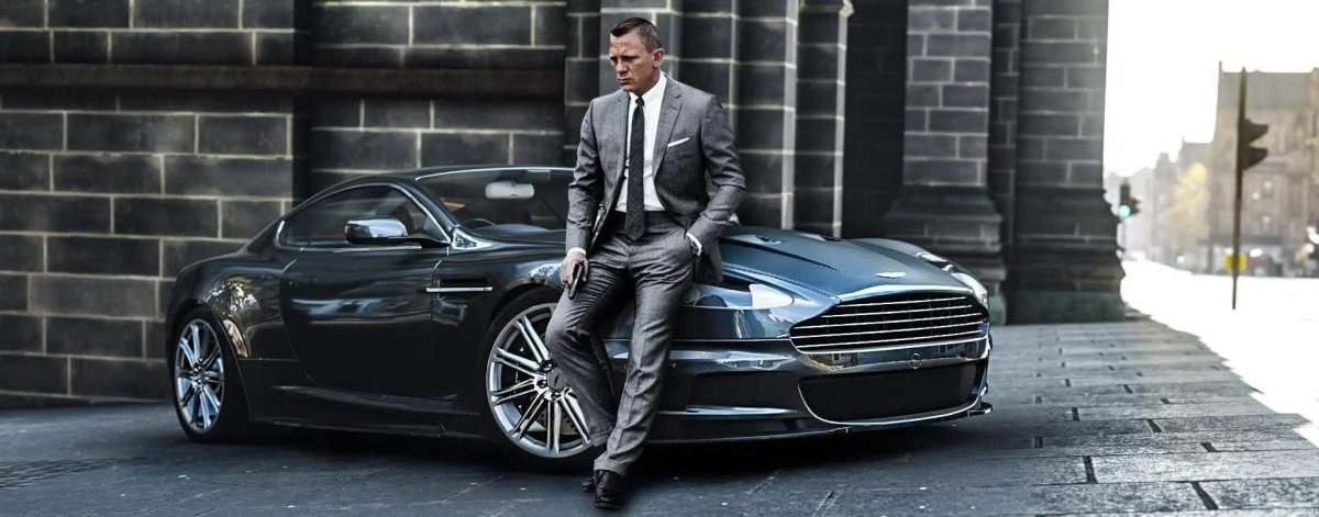 Дэниел Крейг Астон Мартин