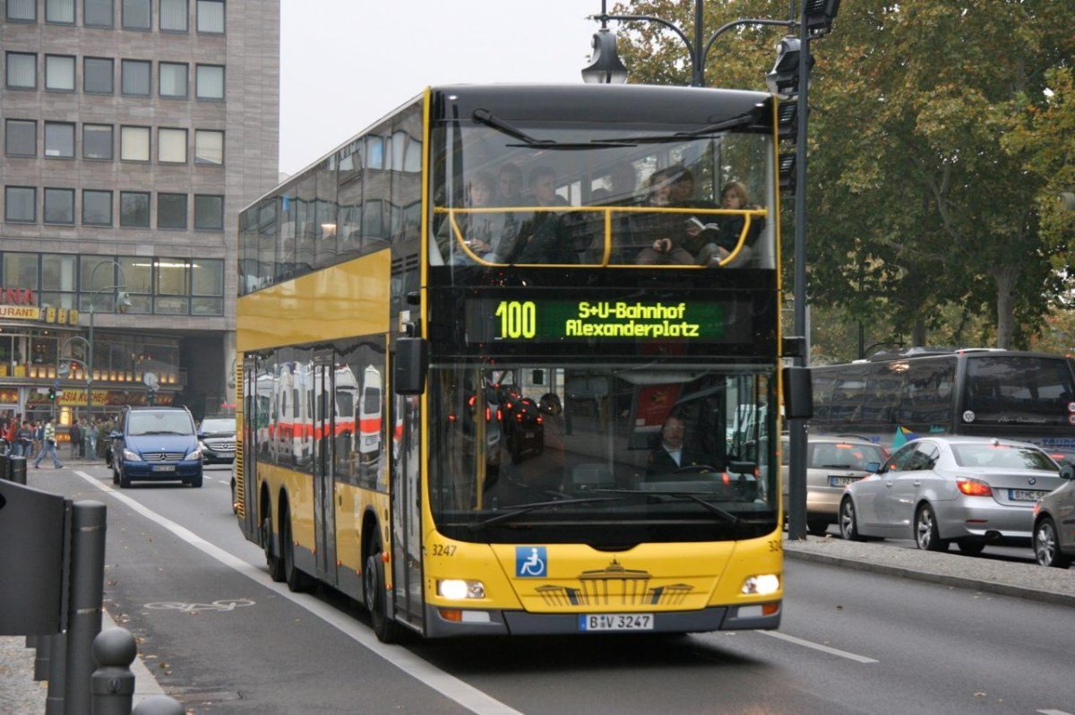 Городской автобус Берлин