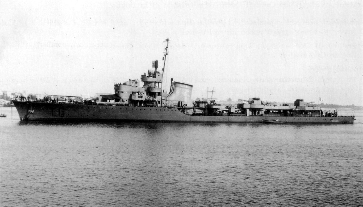 Italian Destroyer Artigliere