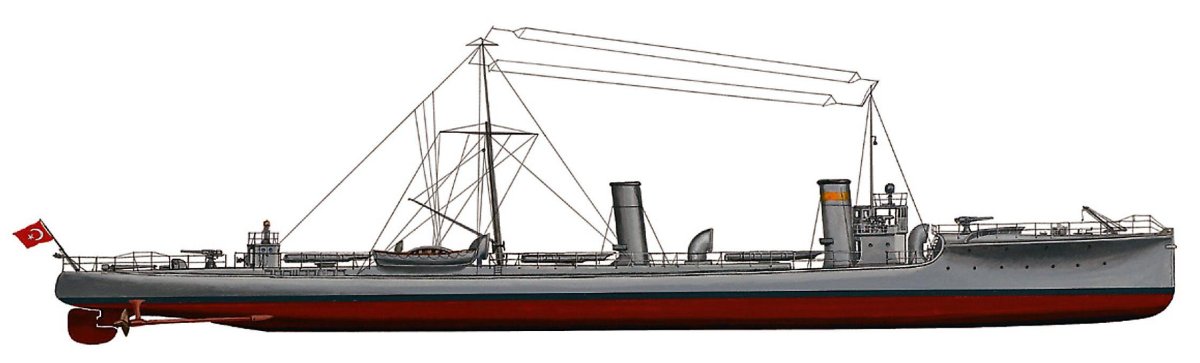 Турецкий эсминец Муавенет