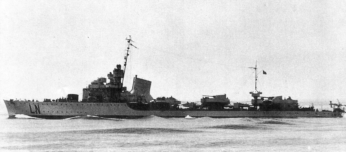 Миноносец Италия вега1936