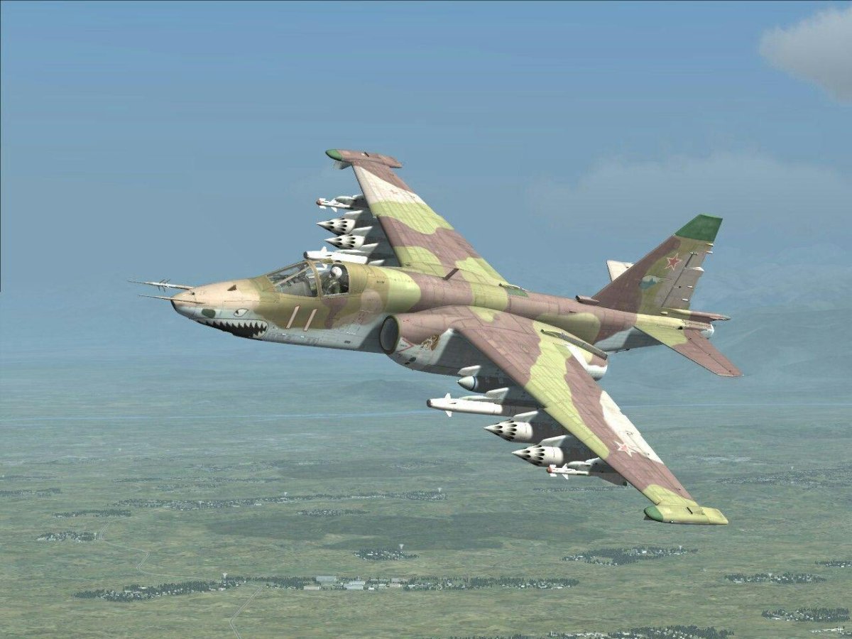 Штурмовик Су-25 Грач