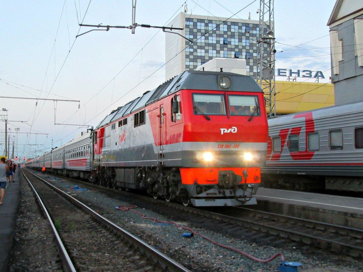 Пригородный поезд Пачелма Пенза