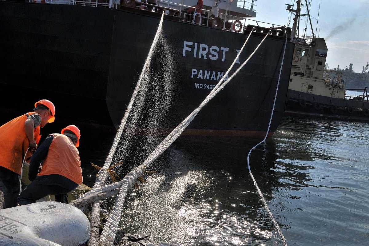 Береговой матрос швартовщик
