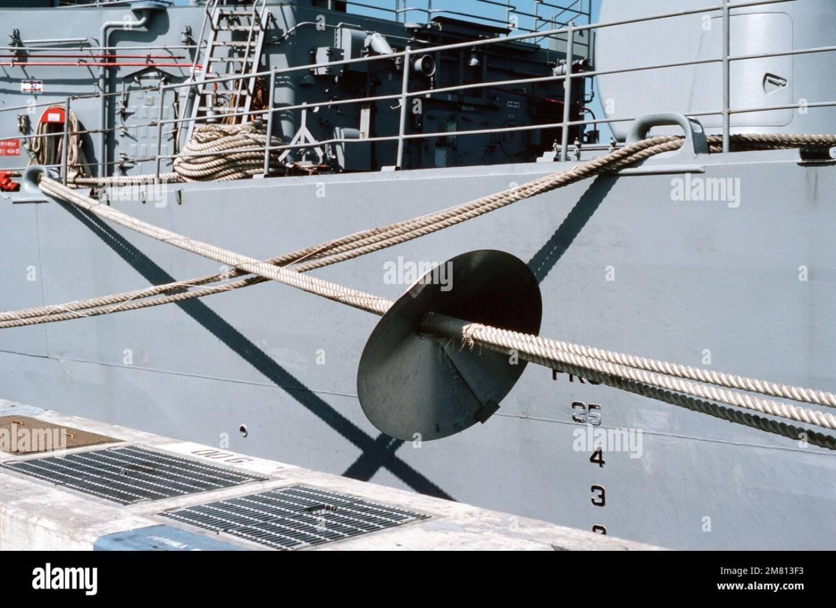 Противокрысиный судовой щит