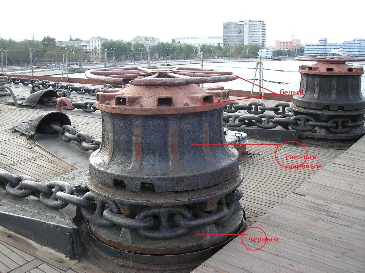 Шпиль якорно-швартовный