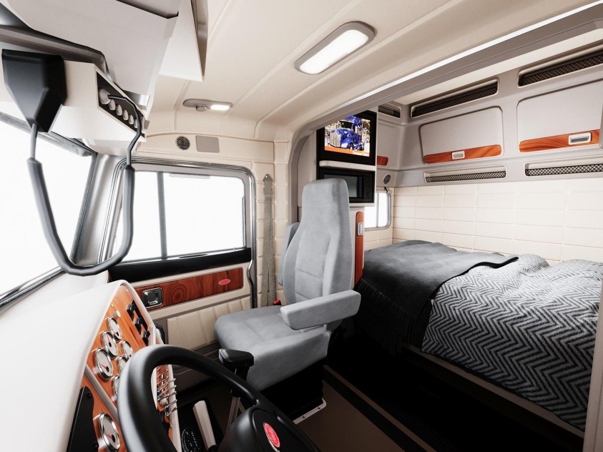 Peterbilt 389 салон спальник