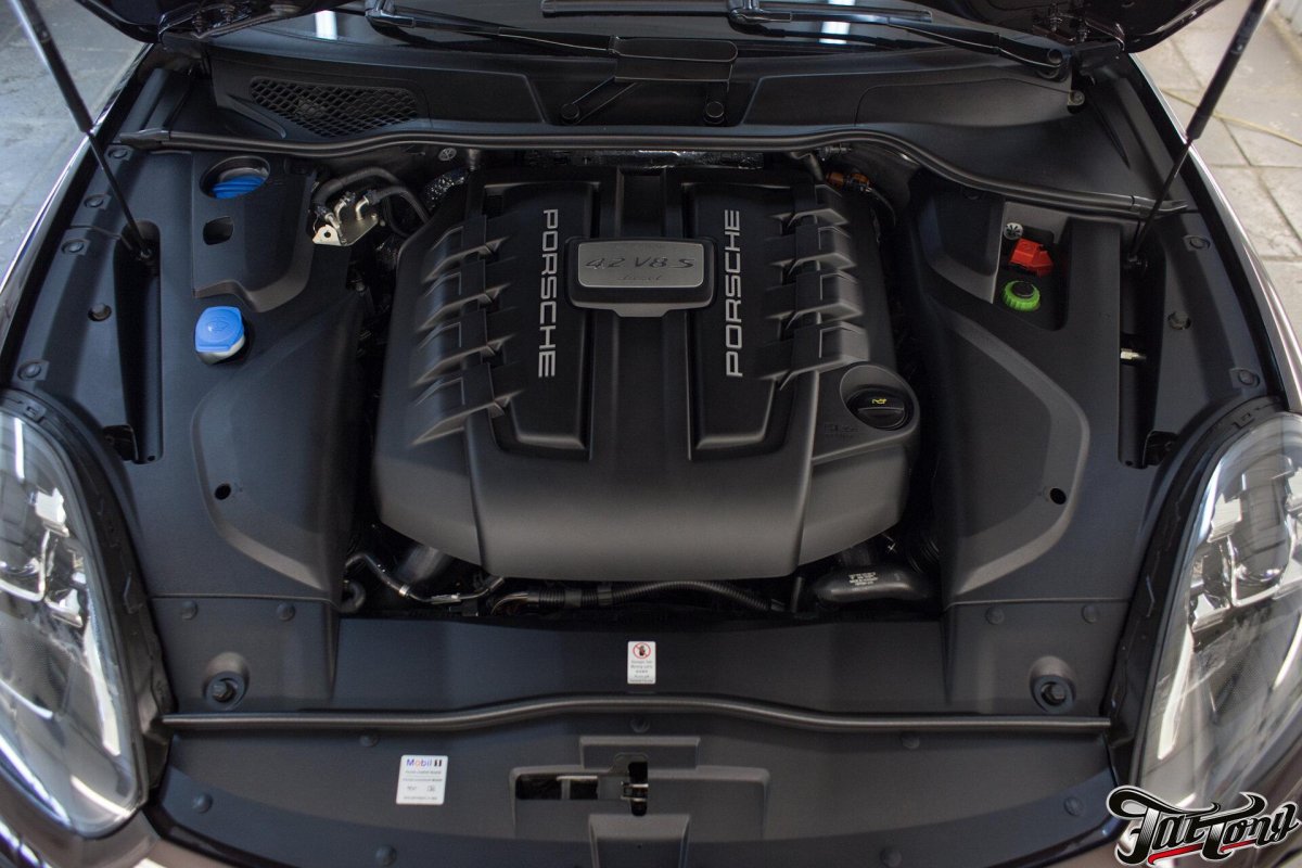 Подкапотка Кайен 955