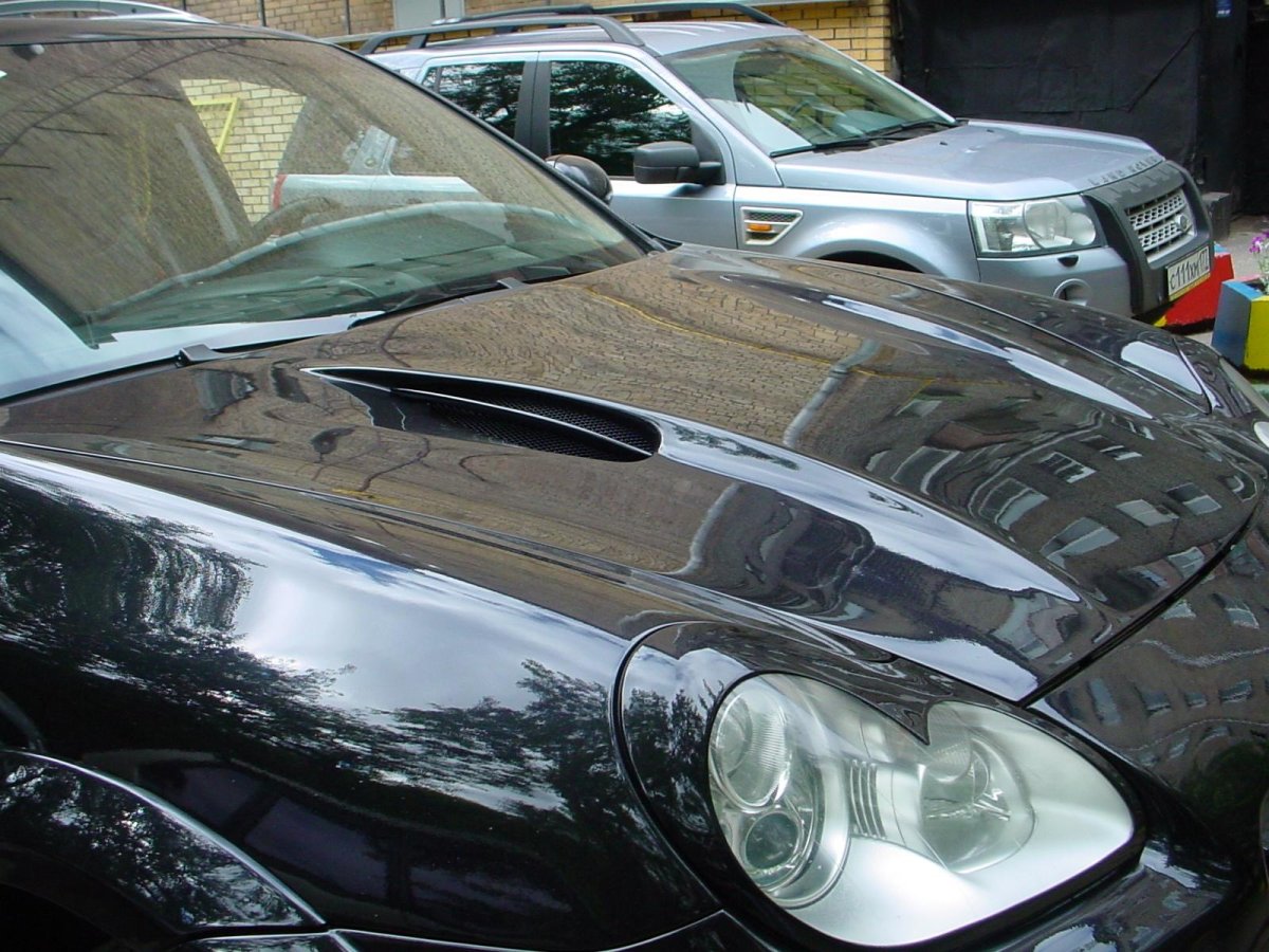 Капот Магнум на Порше Кайен