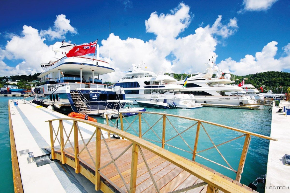 Яхтенная Марина Карибы