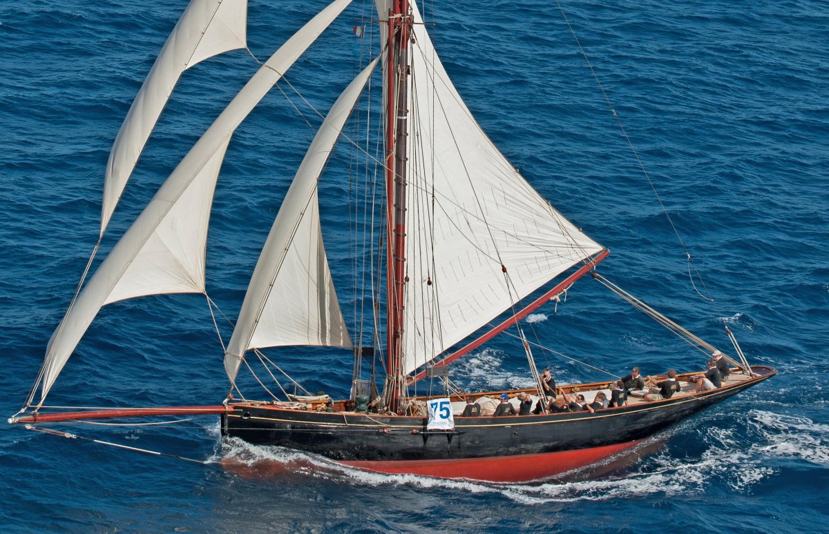 Куттер — одномачтовый парусный корабль