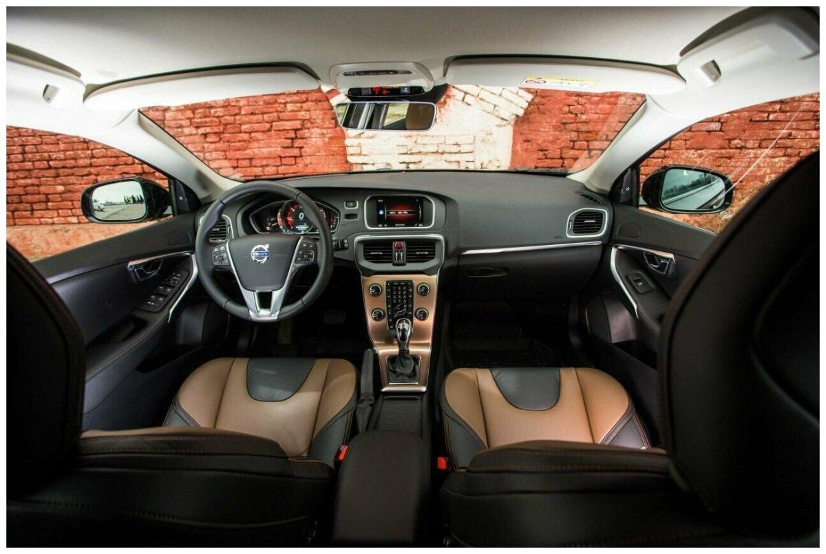 Volvo v40 салон