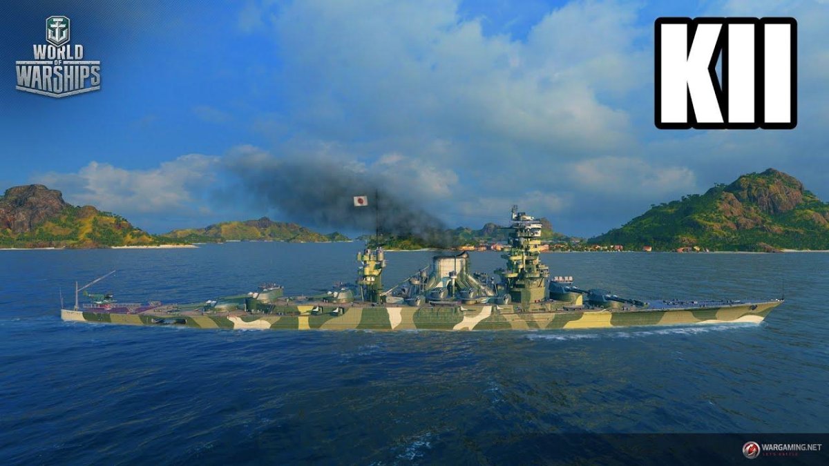 Линкор Амаги в World of Warships
