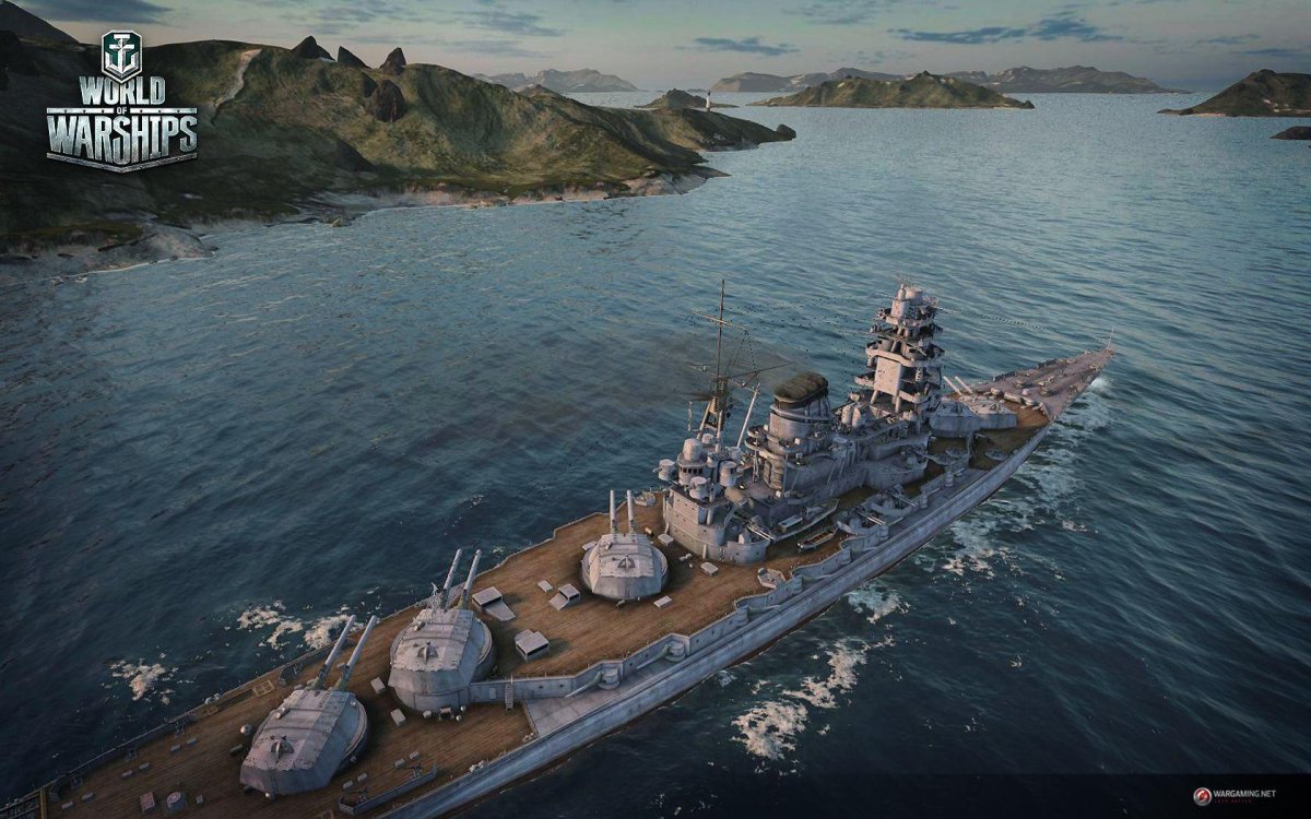Линкор Амаги в World of Warships