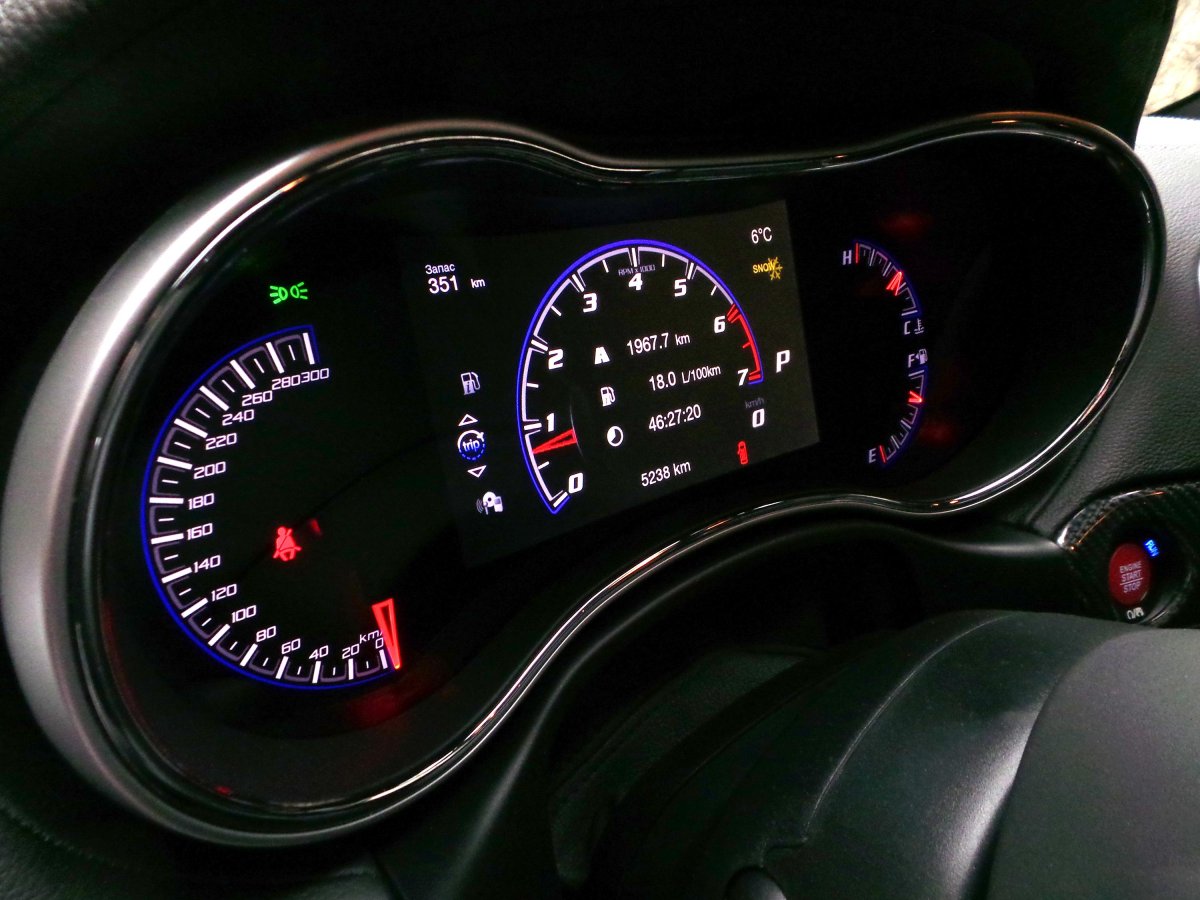 Jeep Grand Cherokee 2013 приборная панель