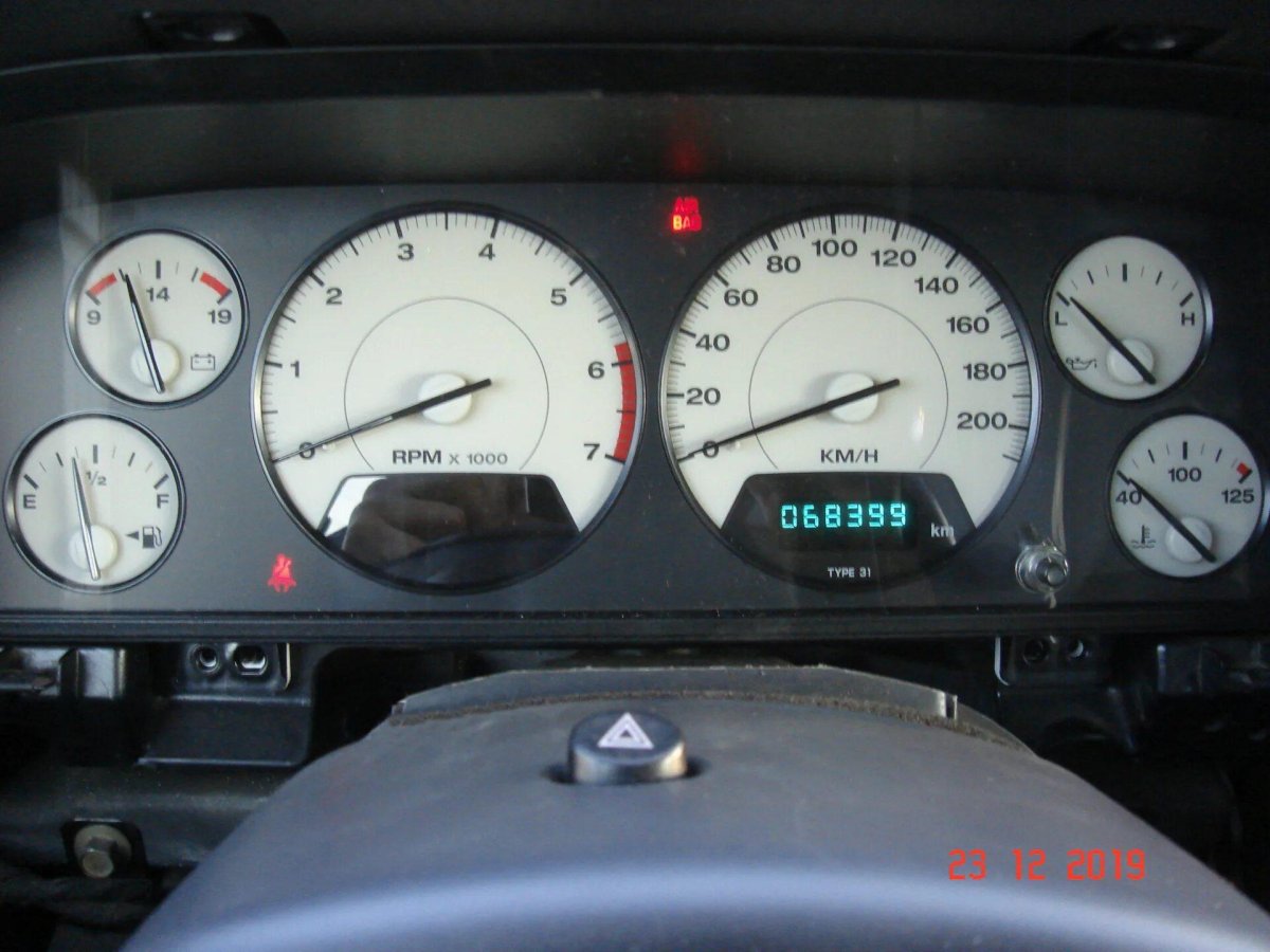 Приборная панель Jeep Grand Cherokee WJ