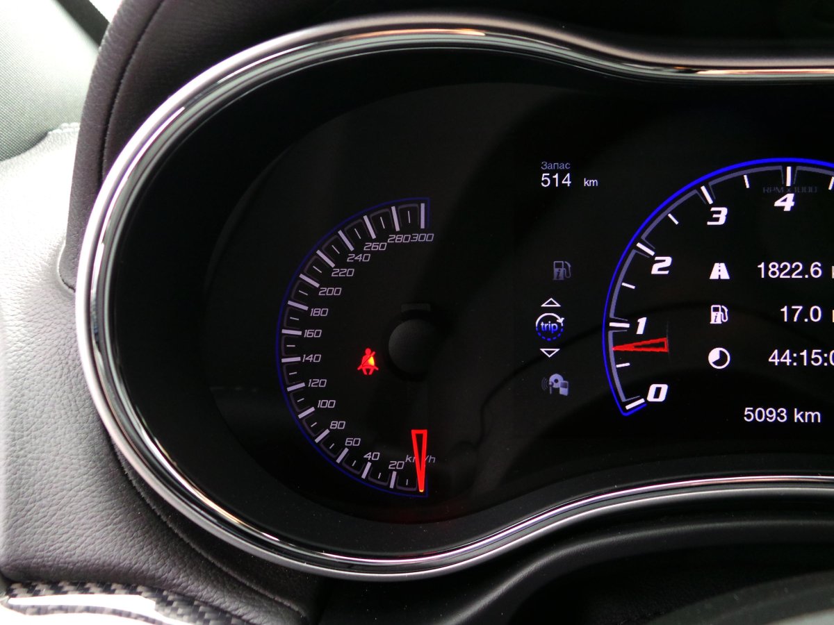 Jeep Grand Cherokee 2013 приборная панель