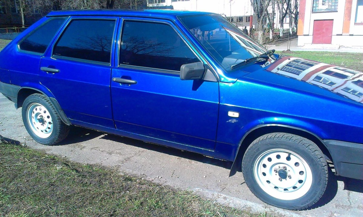 Цвет сапфир ВАЗ 2109