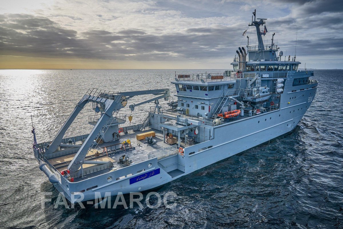 Патрульный корабль р 725 l'adroit типа Gowind