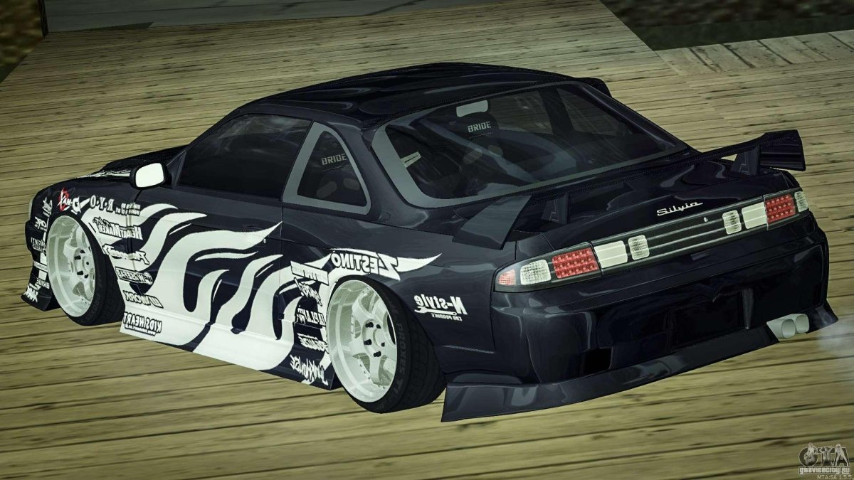 Nissan Silvia s14 стрит