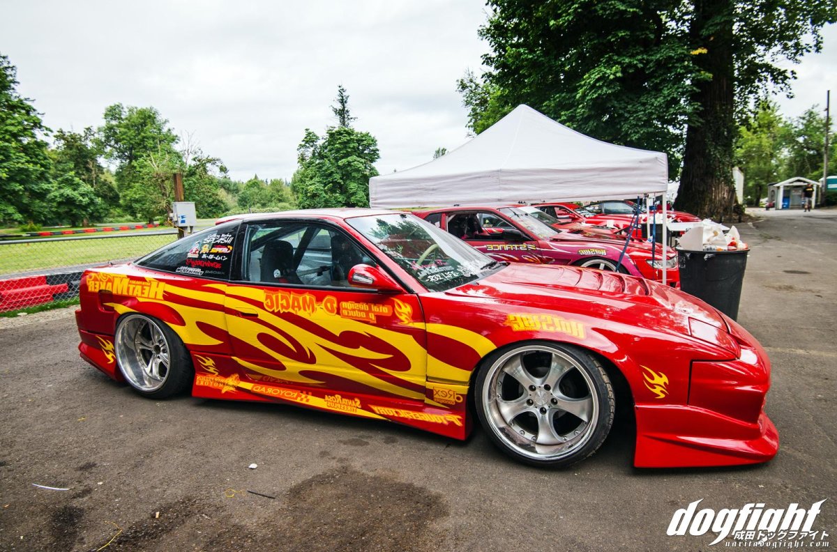 Флейм на 180 SX