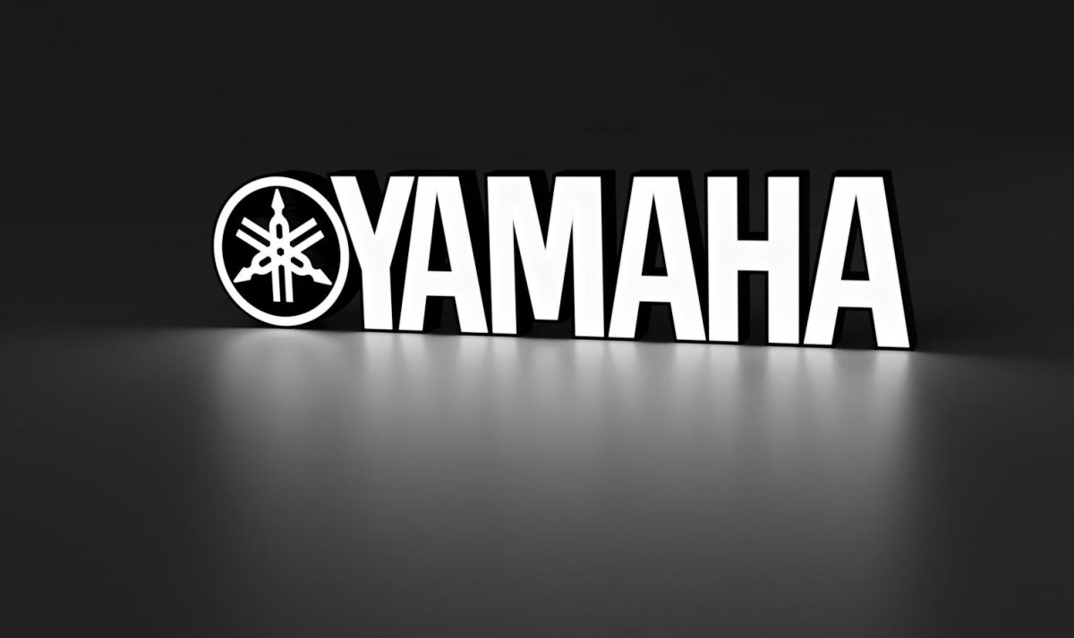 Логотип Yamaha 3d
