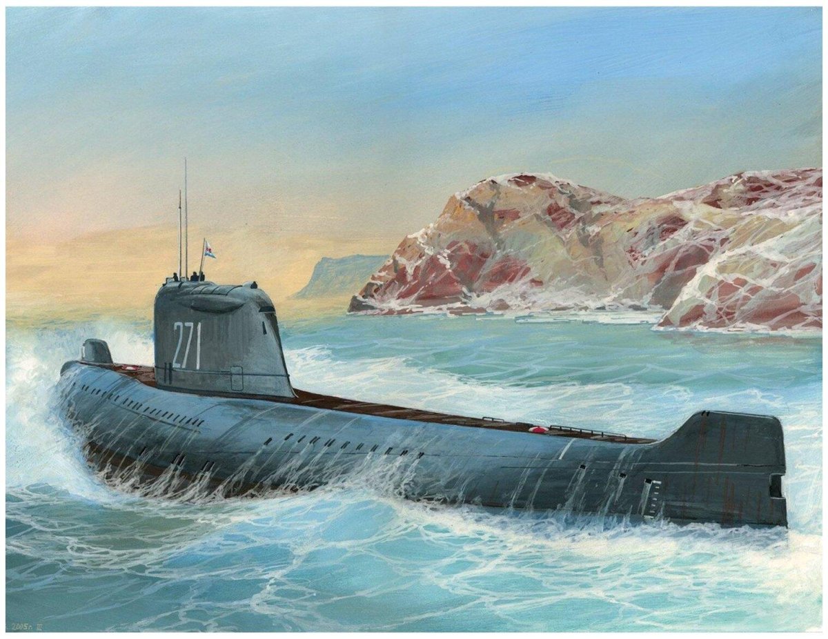 Советская атомная подводная лодка к-19