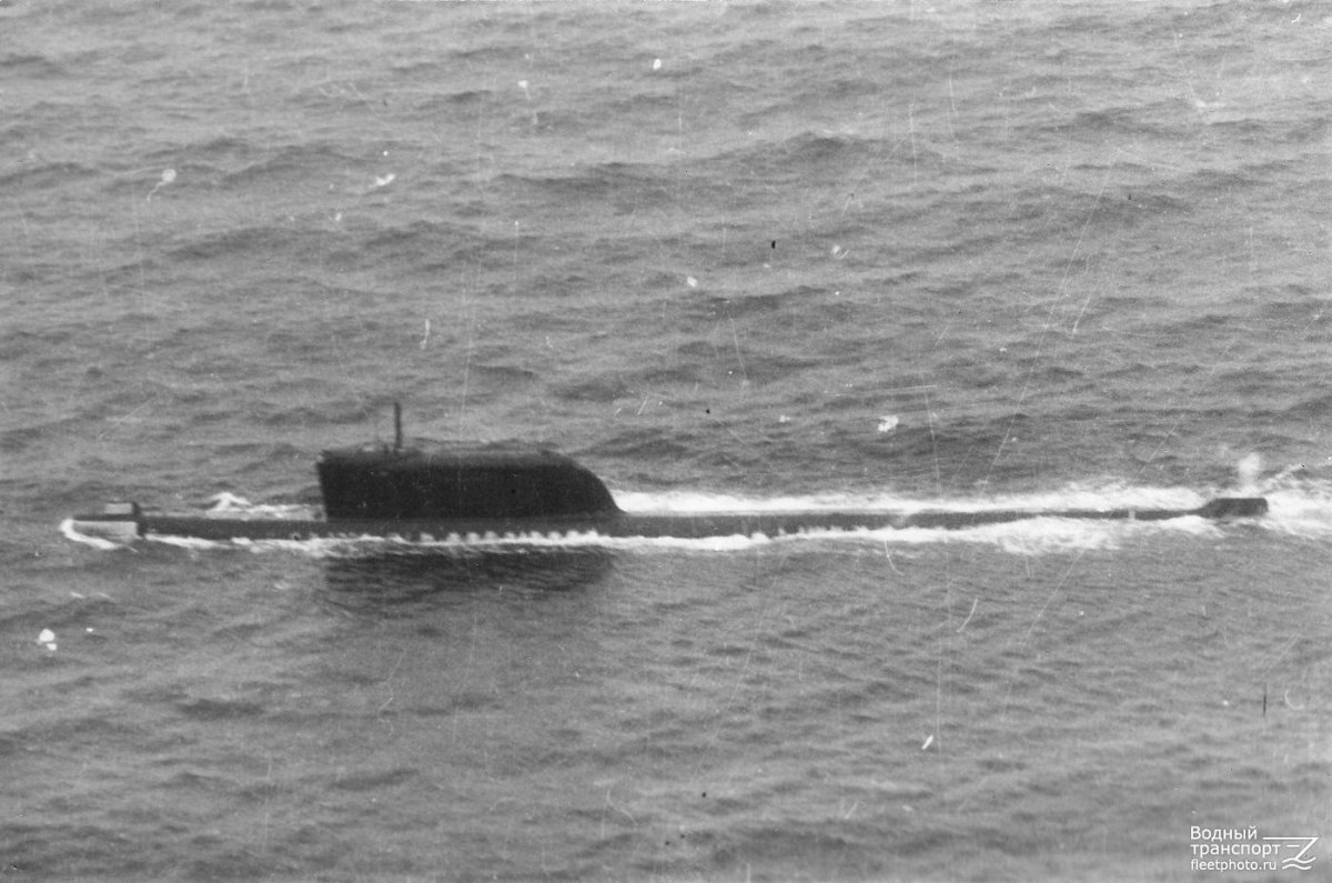 Атомная подводная лодка проекта 658