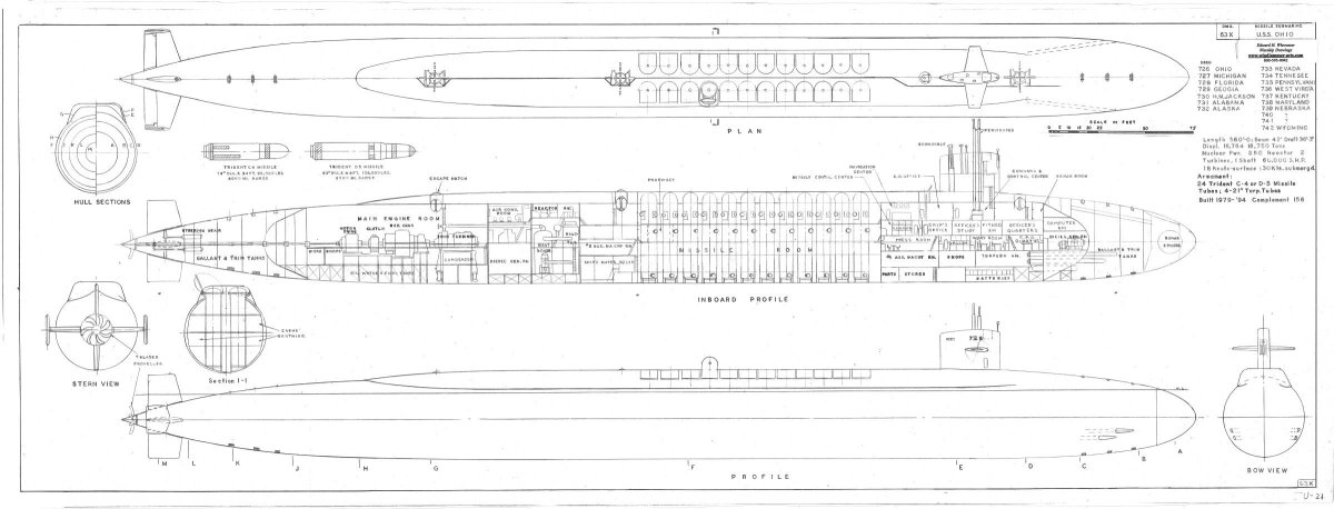 Подводная лодка проекта 658 чертежи
